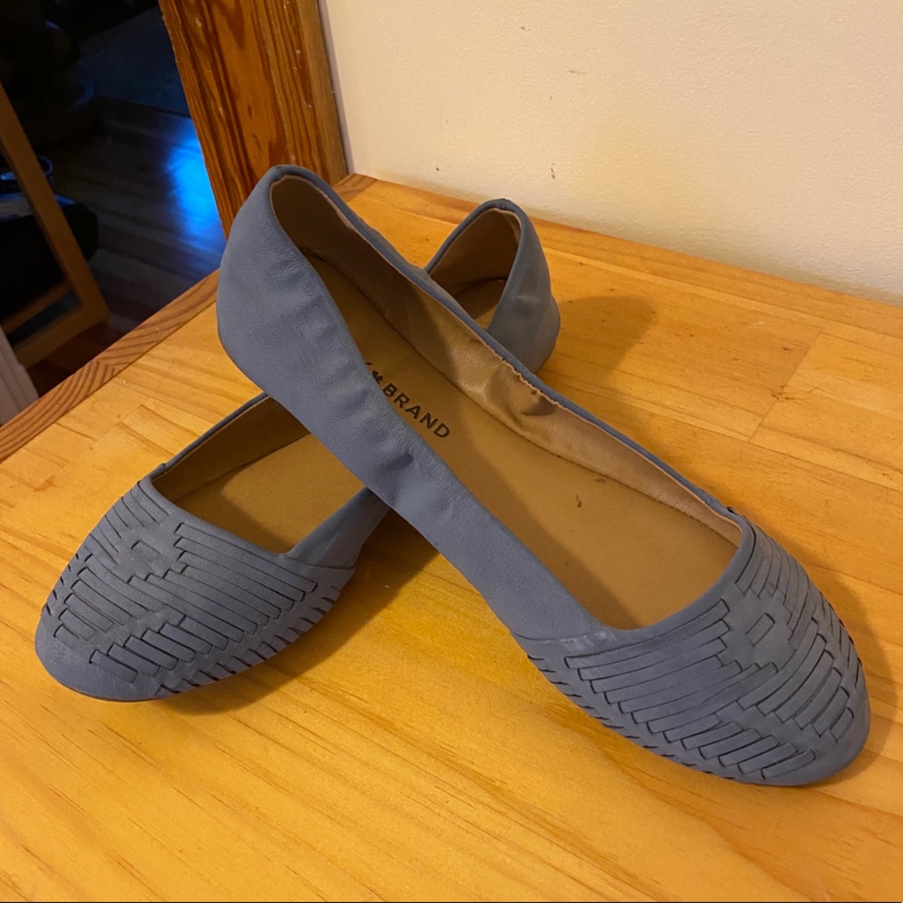 Lucky Brand woven flats size 7.5 US